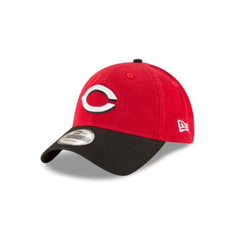 MLB Cincinnati Reds Core Classic Road 9Twenty Adjustable (MGF9797) - Red New Era Caps